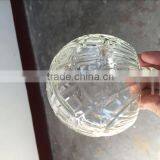 clear glass bell pendant light shade with bubble