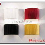 Fabric Colorful Wall Light With Folded Shade Decoration MB907 thumbnail-1