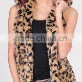 Ladies Sleeveless Vest, Sleeveless Fleece Vest thumbnail-3