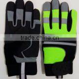 High impact protective safety glove/Full finger gel anti vibration glove