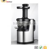 Big mouth slow juicer machine with extracting rate