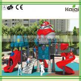 Kindergarten Robot Outdoor Playground Slide for Children KQ50061A