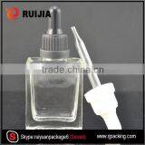 RUIJIA 15ml 30ml Rectangle Glass Dropper Bottle With Childproof and Tamper Evident Cap Wholesales thumbnail-4