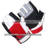 Fishing Sports Synthetic Leather Sailing Gloves fingerless