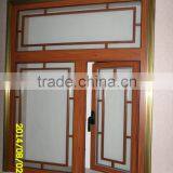 Wood Grain Aluminium Profile to Make Casement Window thumbnail-1