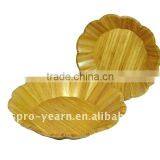 Flower-shaped Wooden Plate