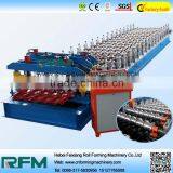 Glazed Tile Colored Roof Tile Forming Machine on