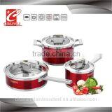6pcs Stainless Steel Cookware Set With Square Shanks CYTG6-8 thumbnail-1