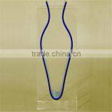 Acrylic Oval Vase Blue thumbnail-3