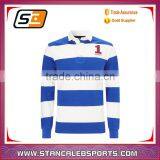 Stan Caleb 2015 High Quality Sublimation Men Long Sleeve Rugby Polo Shirt thumbnail-1