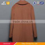 Black and Camel Colors Fashion Cashmere Coat Korea Style Casual Winter Cashmere Coat thumbnail-2