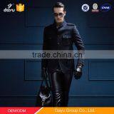 Stand Collar Men Wool Jacket thumbnail-1