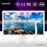 high quality 21.5" led panel support core i3/i5/i7 all in one desktop computer without pc case