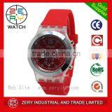 Custom Logo Printed Retro Watch, Silicone Strap Retro Watch R0663 thumbnail-3