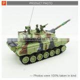 1/64 11ch Remote Control Toy rc Military Battle Tank for Kids thumbnail-3