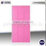 New Design Office Steel Furniture Locker Electronic Wardrobe Safe Steel Locker With 3 Doors thumbnail-2