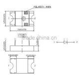 OEM Factory Green Color 330mcd 0805 and 2012 SMD LED thumbnail-2