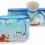 10" Square Shape Food Grade Bulk Paper Plate thumbnail-4