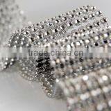 Silver Bling Diamond Mesh Chain Ribbon for Cake Decoration thumbnail-4