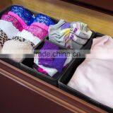 Closet / Dresser Storage Drawer Organizer Basket for Bras, Socks, Underwear, Tie, Scarves, Gloves and More - 6 Piece thumbnail-6