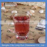 LongRun 4oz Coffee Glass Cup With Handle Coffee Mug Tea Glass Cup Wholesale