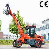 Chinese Mini Loader TL1500 4x4 Wheel Drive Telescopic Loader Wheel Loader for Sale thumbnail-4