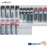 PP Plastic Round or Rectangular Packaging Tubes for Drills With Hanging Clip Plug Closure DIY Pack thumbnail-5