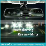Hot Selling Car Auto Dimming Rearview Mirror With parking sensor