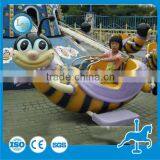 Theme Park Amusemetnt Kids Animated Games Rotary Bee Ride thumbnail-5