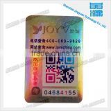 Hot selling PET Material and Adhesive Sticker Type anti-fake label hologram sticker