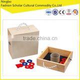 High Quality Washer Tos Game Multi Colored Wooden Toss Game