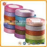 Golden Color and Satin Award Ribbon Pattern Award Ribbon For Christmas thumbnail-1