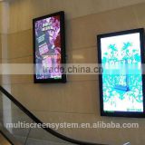 EKAA 55" Wall Mount High Brightness Sun Readable Outdoor LCD Advertising Monitor