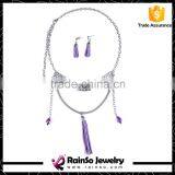 European and American Fashion Jewelry Major Suit Exaggerated Geometric Layer Short Necklace thumbnail-4