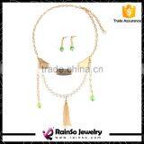 European and American Fashion Jewelry Major Suit Exaggerated Geometric Layer Short Necklace thumbnail-1