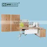 Simple MDF Top Y-shaped Executive Office Desk thumbnail-1