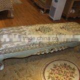 Luxury French Neoclassic Rococo European Royal Furniture Bedroom Bed Set thumbnail-6