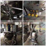 Best Price Stainless Steel Double Jacketed Liquid Mixing Blending Tank Machine With Platform for Sale thumbnail-5