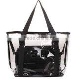 Hot Sell Summer Jelly PVC Beach Handbag 2PCS/Set (LCHHB109) thumbnail-2
