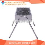 2015 new design charcoal smokeless cylinder bbq grill