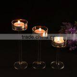 2016 Hot Sale New Design Luxury CE Glass Candle Holder Goblets thumbnail-6
