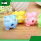 Portable Plastic Colorful Funny Child Cartoon Lion Pencil Sharpener thumbnail-3