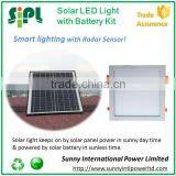 30 Watt Solar Panel Powered Creative Led Light Square Ceiling Lamp LED Light thumbnail-1