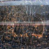 NATURAL BLACK AND GOLD (MICHAELANGELO) MARBLE SLABS thumbnail-6