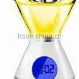 7 Color Changing Light LCD Clock With Aroma Heater thumbnail-2