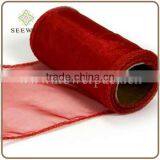 Organza Roll With Sewn Edge 40cm x 10y thumbnail-3