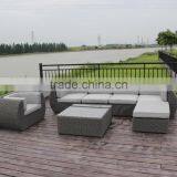 Luxury Outdoor Furniture Sectional Sofa Rattan Garden Sofa Set thumbnail-5