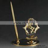 Hot Sale 24K Gold Plated Zodiac Pisces Pen Holder Made With Swarovski Elements thumbnail-1