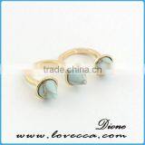 2016 Fashion Design Wholesale New Gemstone Ring thumbnail-4