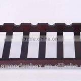 Eco-friendly Wood Oak Hanging Wine Glass Rack for Sale thumbnail-1